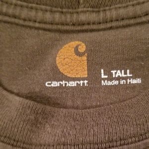 Three mens carhartt shirts